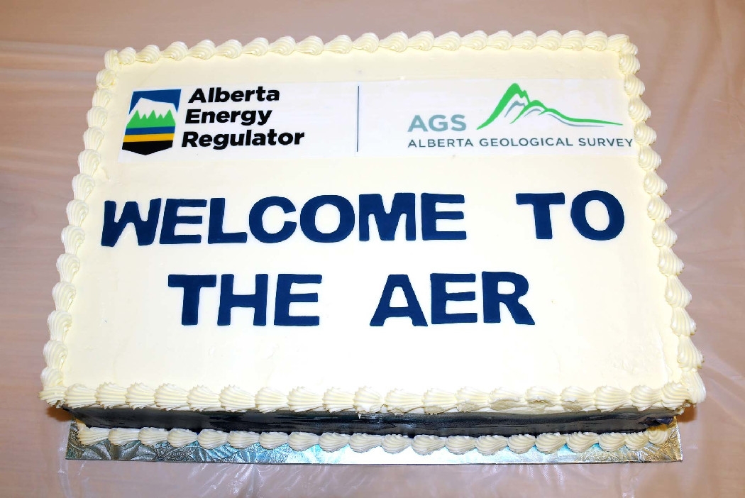 Alberta energy Regulator's birthday cake 