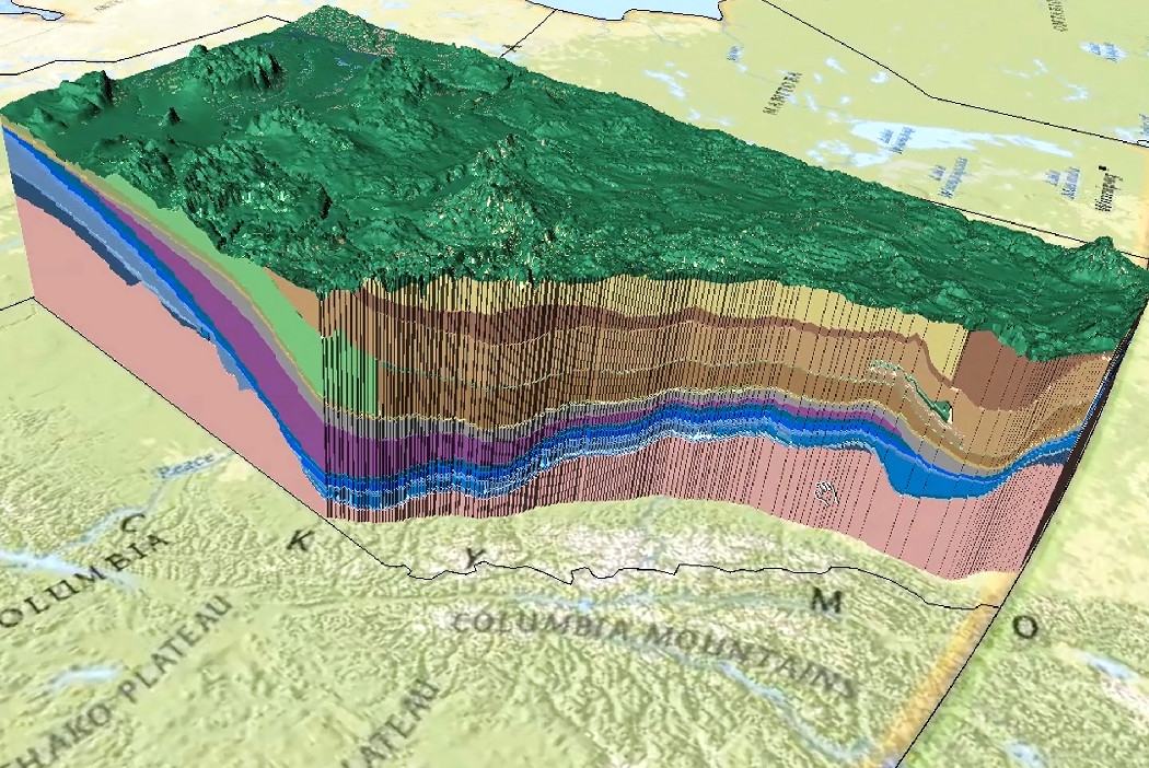 3D geological model
