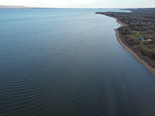 View of Lesser Slave Lake