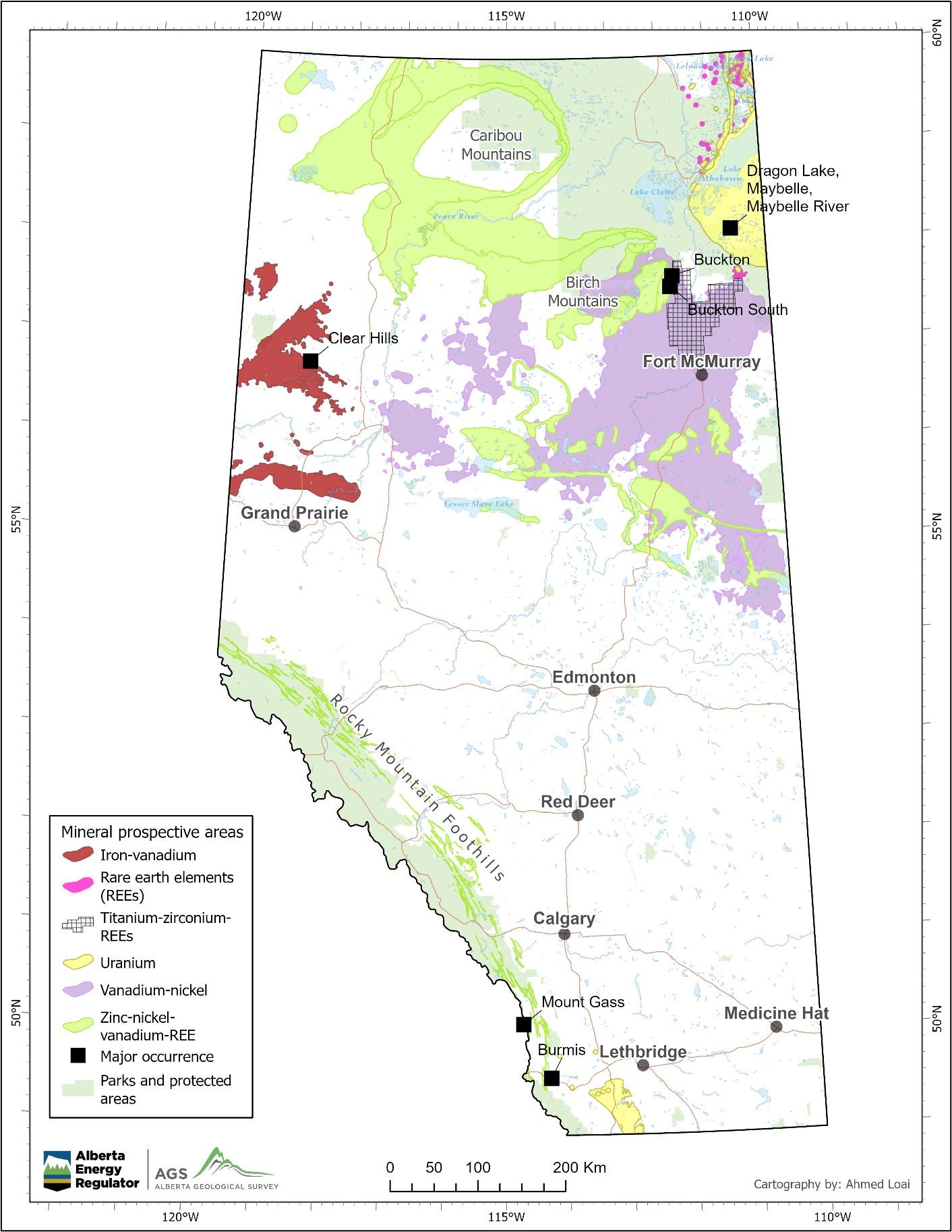 Mineral Prospective Areas