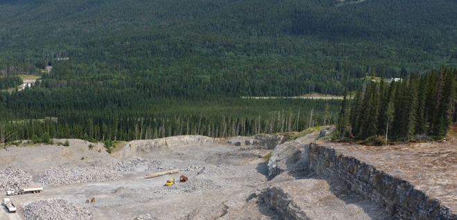 Rock-hosted minerals mining