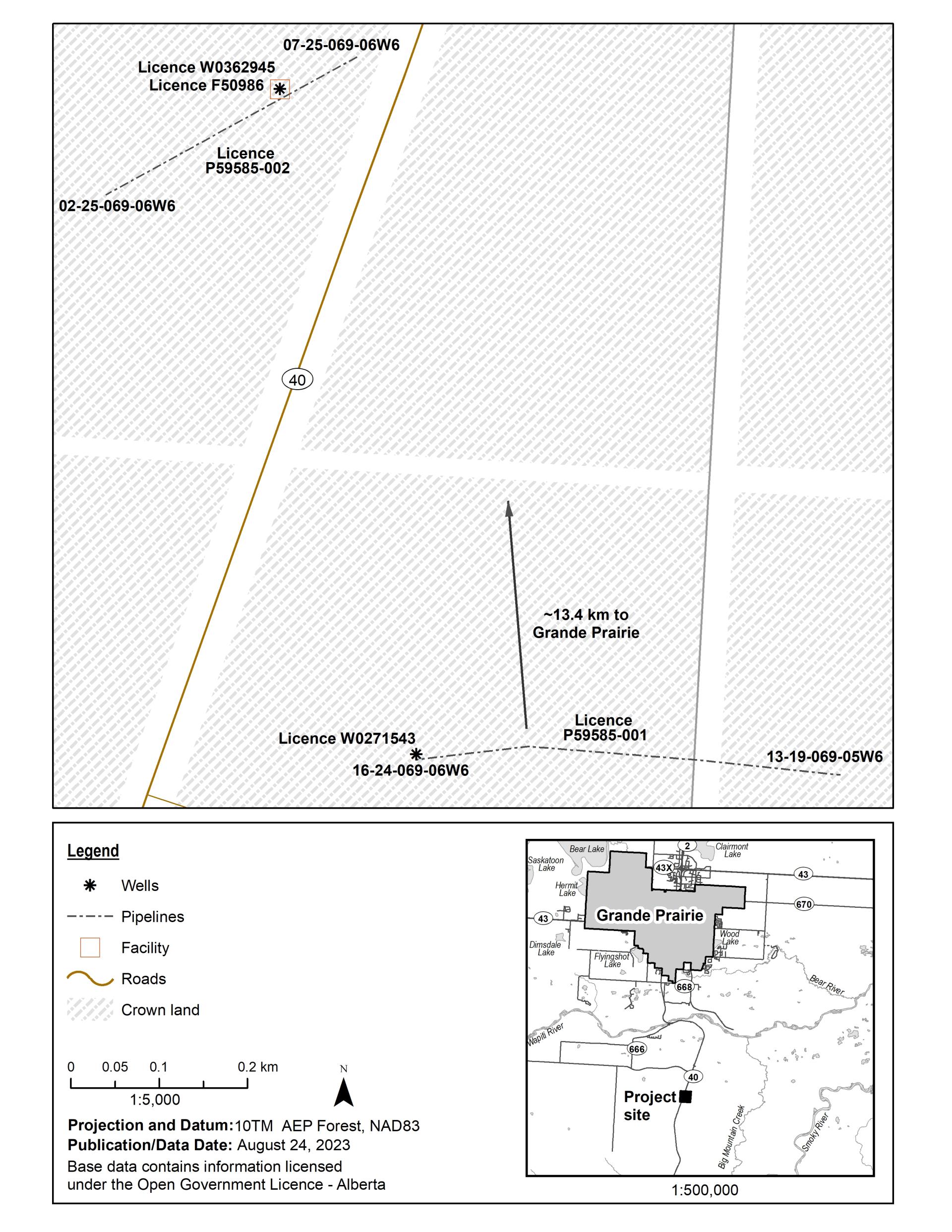 Map for the Hearing Notice 437