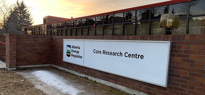 Core Research Centre sign